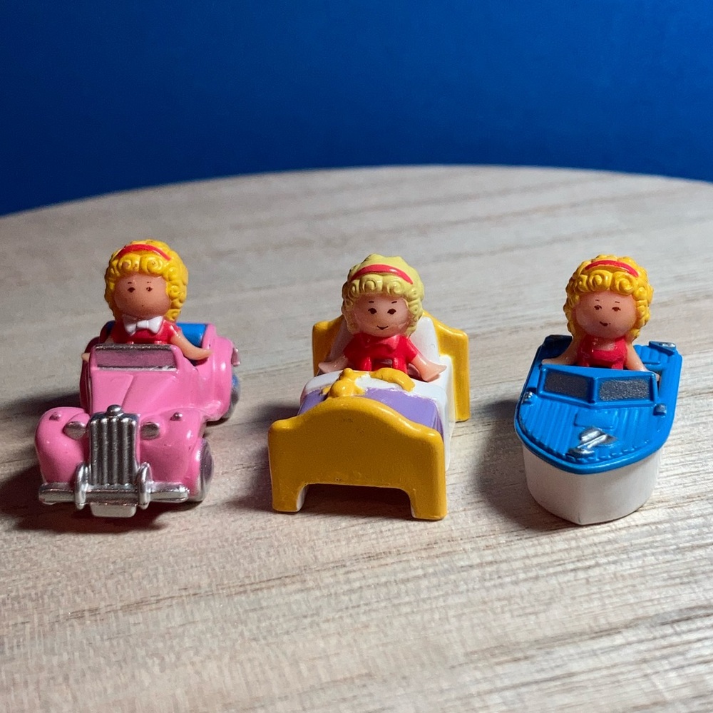 Vintage 1989 | Polly's Sports Car & Polly’s Speedboat & Polly’s Bedtime Bundle!